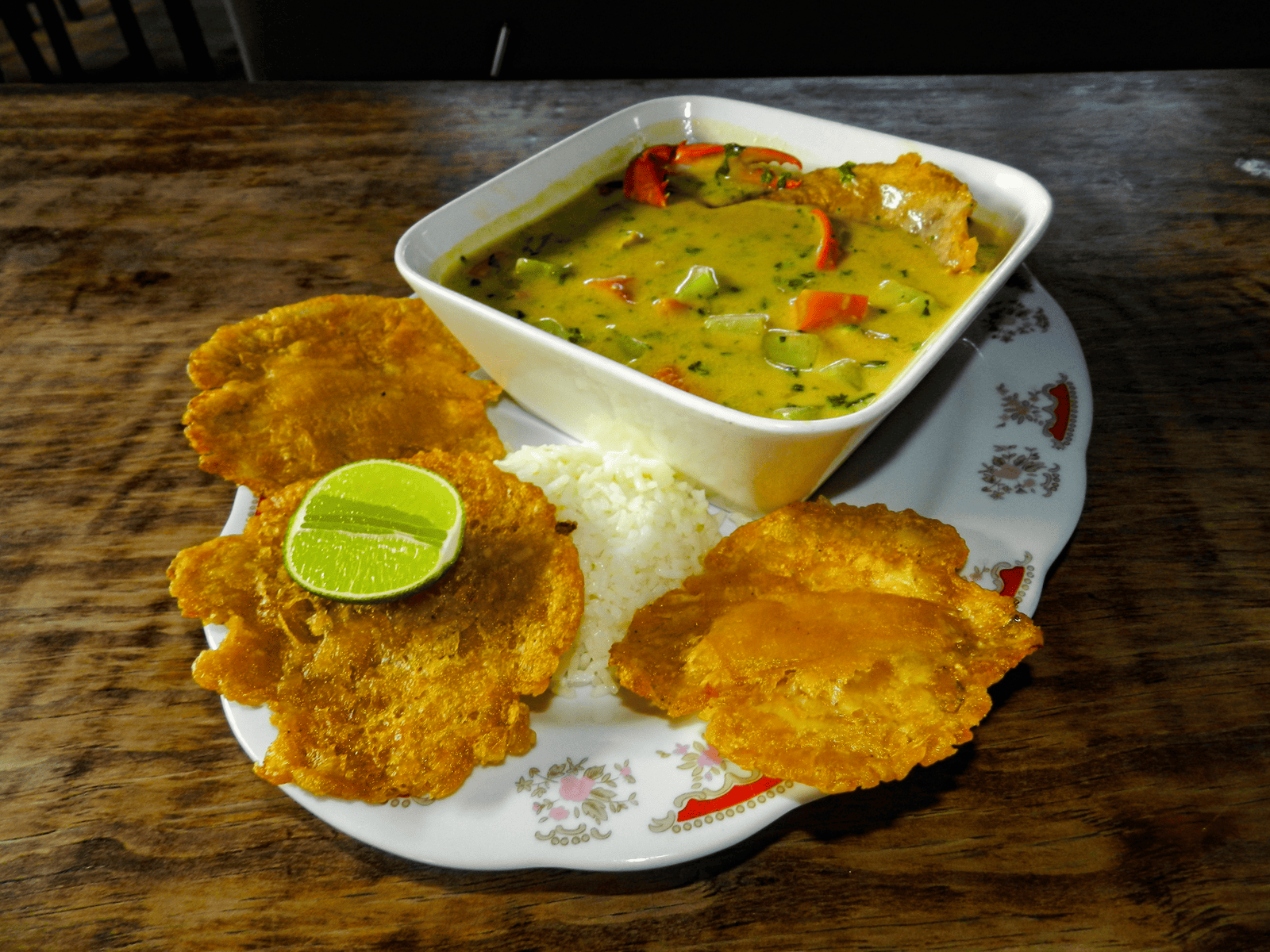 SOPA DE FILETE DE PESCADO CON JAIBA